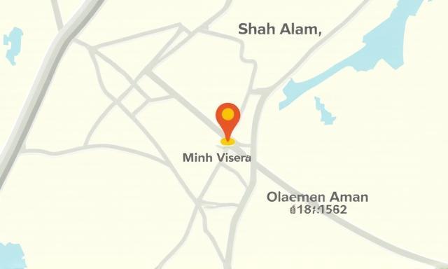 Map showing location of Era Packaging Solutions in Shah Alam.